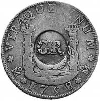 (№1760km7) Монета Ямайка 1760 год 3 Shillings (4 пенсов Георг III)